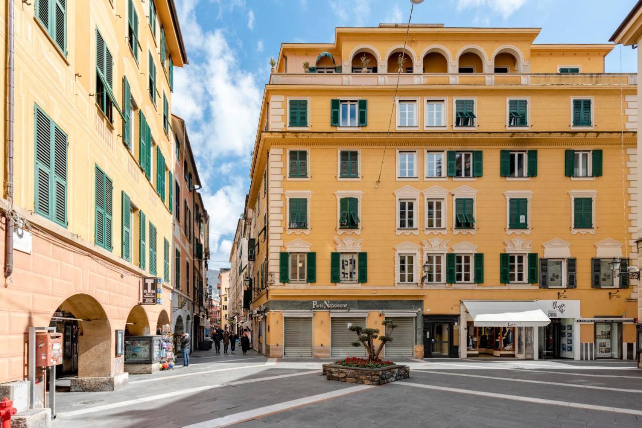 Cavour 9 Apartment 2B 2B 100Mq With Private Garage, In Center Of Rapallo, Wifi, Air Conditioned Екстер'єр фото