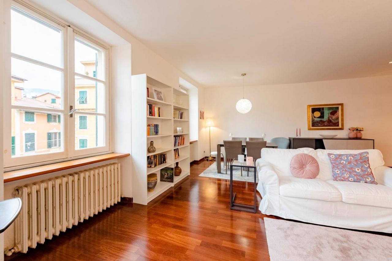 Cavour 9 Apartment 2B 2B 100Mq With Private Garage, In Center Of Rapallo, Wifi, Air Conditioned Екстер'єр фото