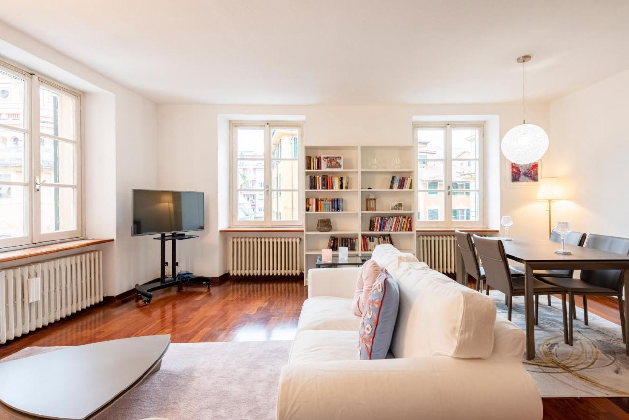 Cavour 9 Apartment 2B 2B 100Mq With Private Garage, In Center Of Rapallo, Wifi, Air Conditioned Екстер'єр фото